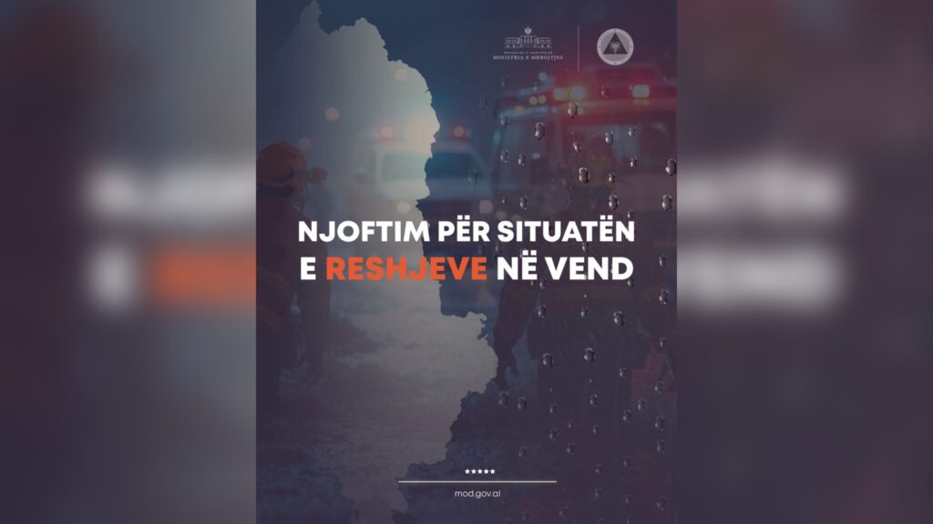 NJOFTIM MBI SITUATËN E MOTIT NË VEND